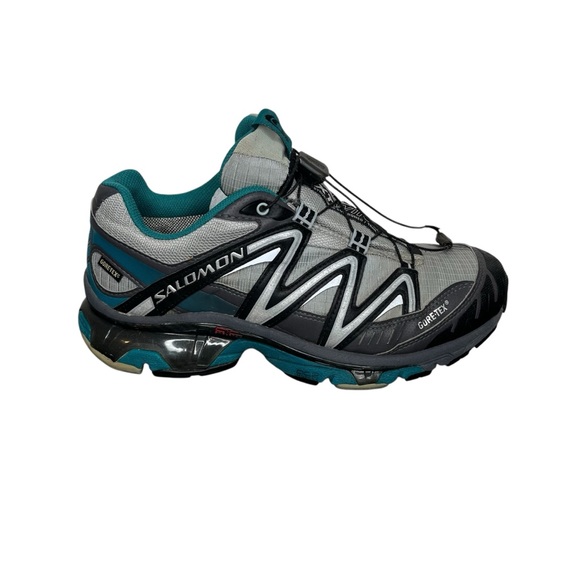 Salomon Shoes - Salomon Women's Size 8 XT Wings 2 Gore-tex Trail Running Shoe Blue Grey